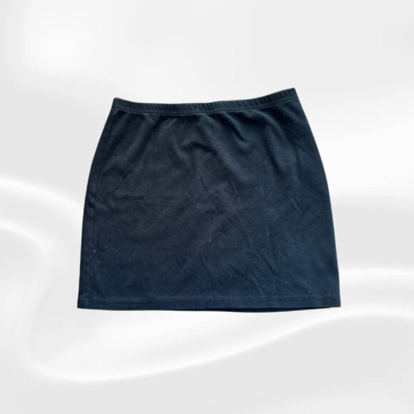 SHEIN Women’s Basic Mini Skirt Duo – Size XL – Black & Taupe – Stretchy Skirt - Picture 2 of 6